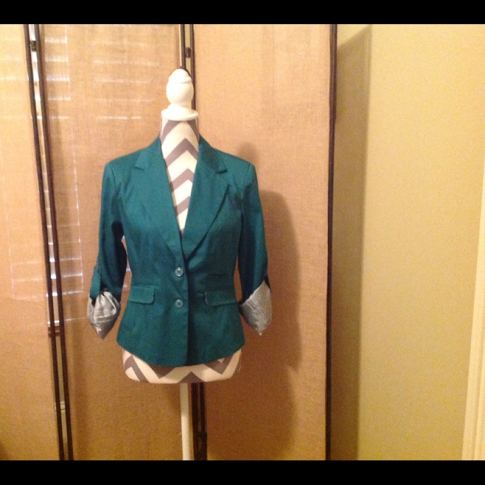 Cherish hunter green blazer